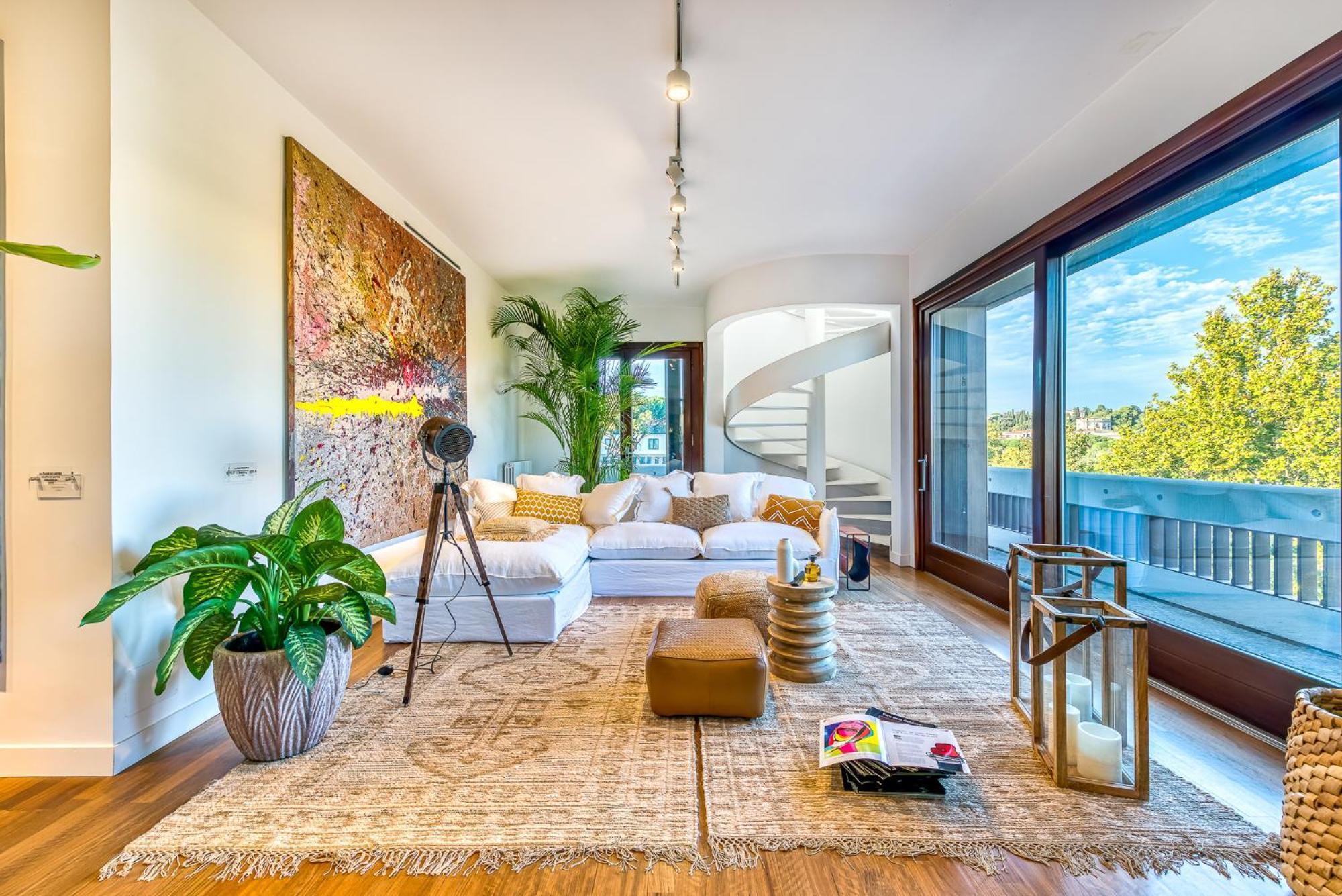 Skylife Art Gallery Loft - Riverfront Art Sanctuary Appartamento Roma
