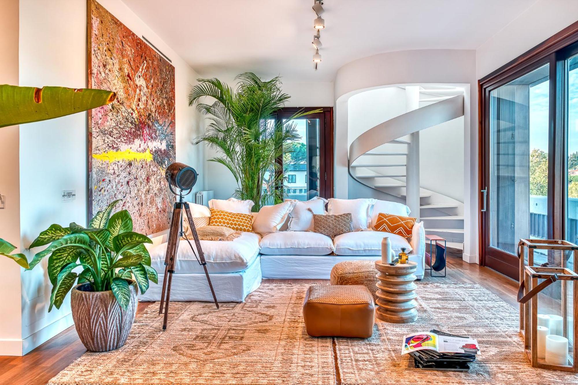Appartamento Skylife Art Gallery Loft - Riverfront Art Sanctuary *
